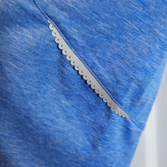 Sugoi Cycling Shirt RPM Jersey Womens Sz Large Blue Short Sleeve Semi-Fitted - Picture 6 of 13